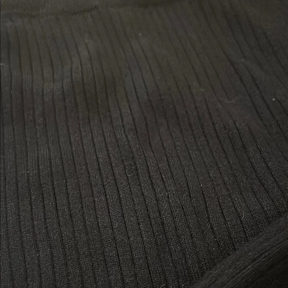 Garage Black Ribbed Knit Top - Picture 4 of 4